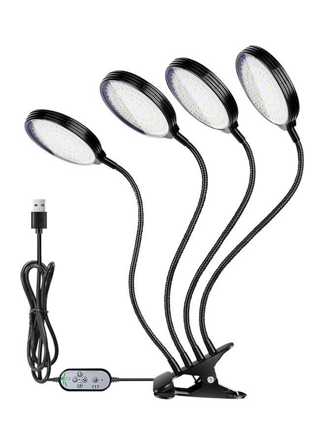 إسكدنيا مصباح LED لنمو النبات يزود بالطاقة بوصلة USB أسود 30سم  - Image 2