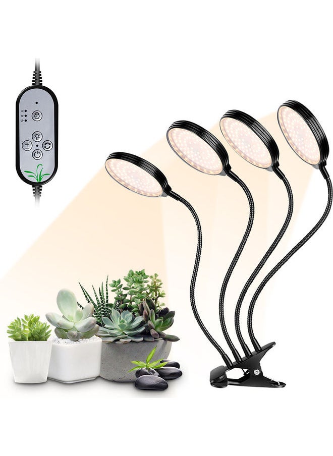 إسكدنيا مصباح LED لنمو النبات يزود بالطاقة بوصلة USB أسود 30سم  - Image 1