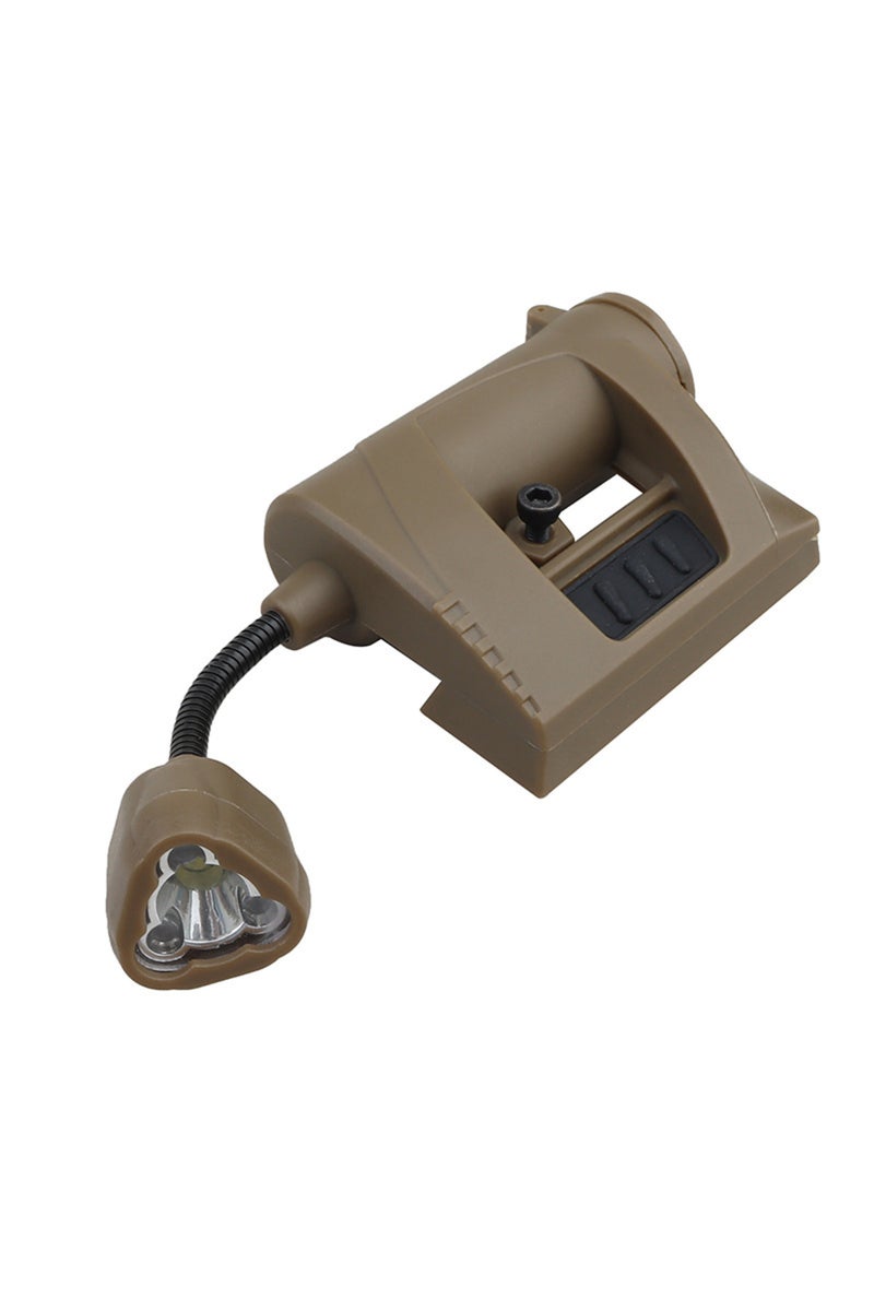 TAN Tactical Helmet Light Charge Mpls 4 Modes Green Red IR Laser Helmet Lamp Energy Saving Hunting H