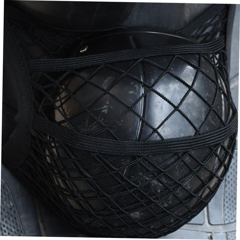 High Elasticity Cargo Net For Electric Bike Motorcycle Outdoor Storage - Image 5