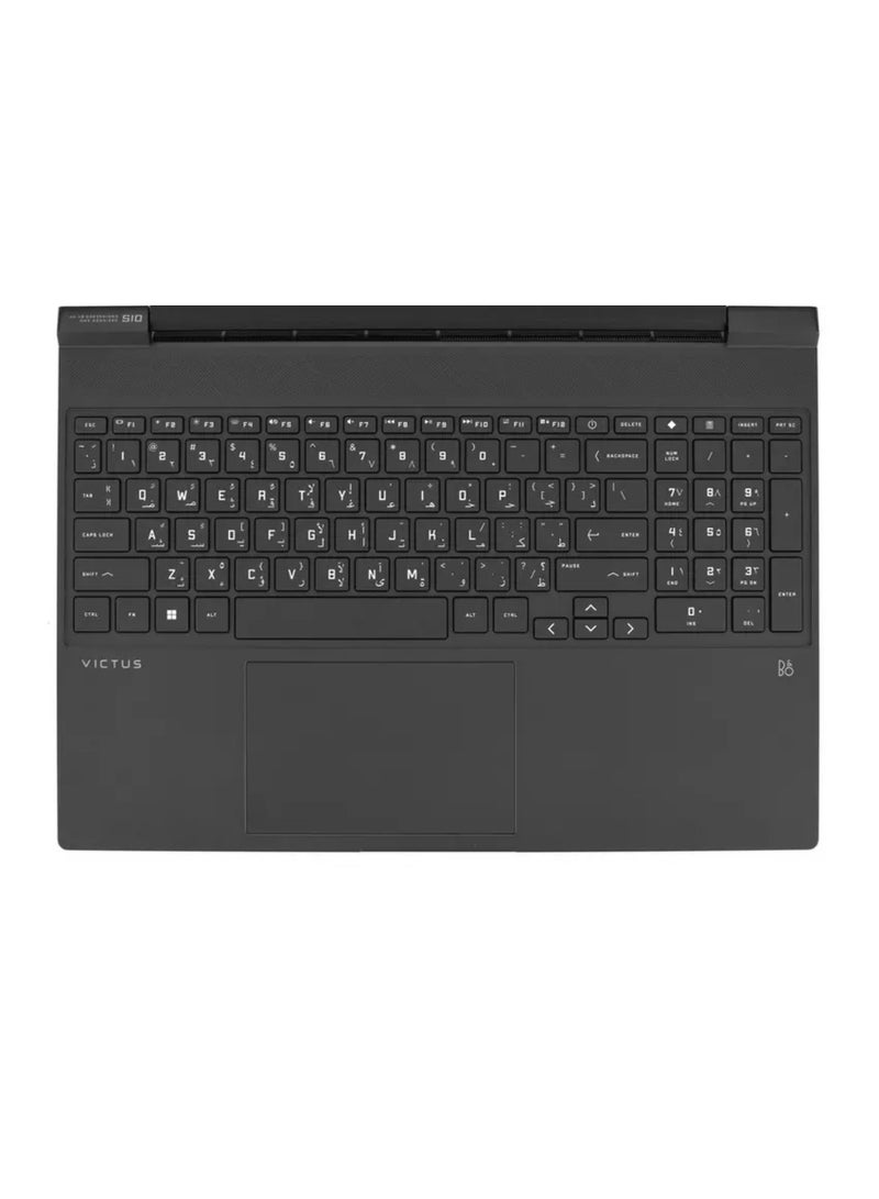 HP لاب توب للالعاب فيكتوس ١٥ بـ 15.6 بوصة الدقة العالية(1920X1080) 144Hz شاشة,إنتل نواة i5-13420H معالج / 16جيجابايت دي دي آر ذاكرة عشوائية / 512جيجابايت وحدة تخزين صلبة / 4جيجابايت نيفديا جيفورس ار تي اكس 2050 رسوميات / نظام تشغيل ويندوز ١١ الإنجليزية/العربية - Image 5