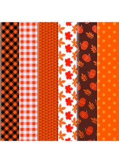 Thanksgiving Wrap Paper, 120 Sheet Fall Autumn Tissue Paper For Gift Wrapping, Maple Leaves Buffalo Plaid Polka Dot Pumpkin Prints Crafts Paper For Harvest Birthday Festival Bags Party Pompom - pzsku/Z0DE3072AA30090CBDCF6Z/45/_/1735214487/d09bff23-6a2f-41ed-a3c9-d43d4c5e976e