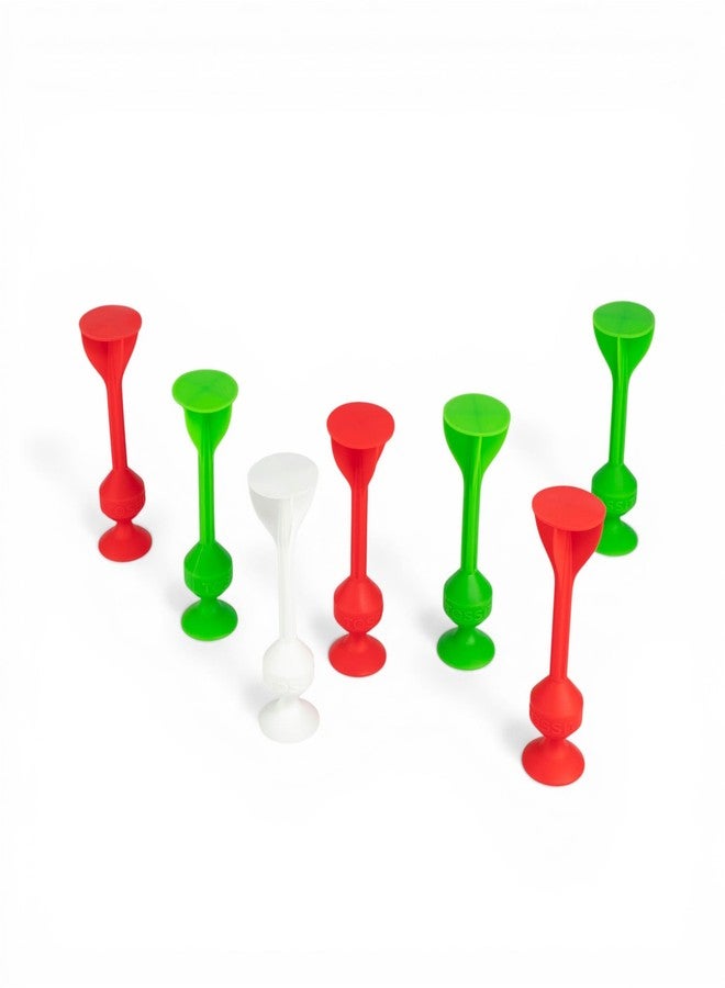 TOSSIT Suction Cup Darts, Toss Game Perfect Family and Party, Silicone Throwing Game for Backyard, Indoor and Outdoor Fun, Starter Pack, World Football Edition, Mexico - Image 3
