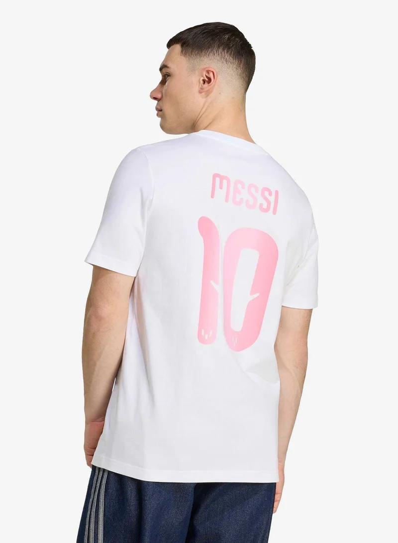 Adidas Messi N&N Graphic T-Sirt