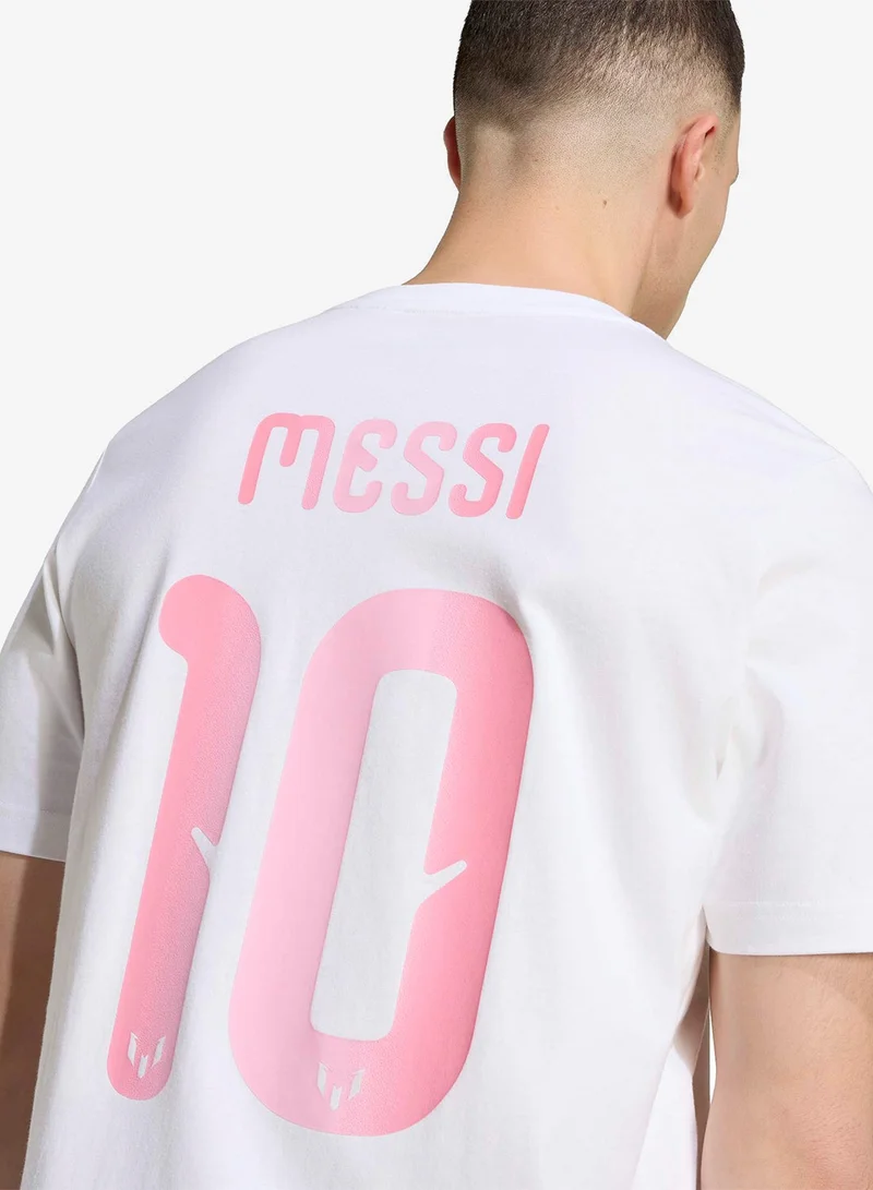 Adidas  Messi N&N Graphic T-Sirt for Men | Best Price UAE
