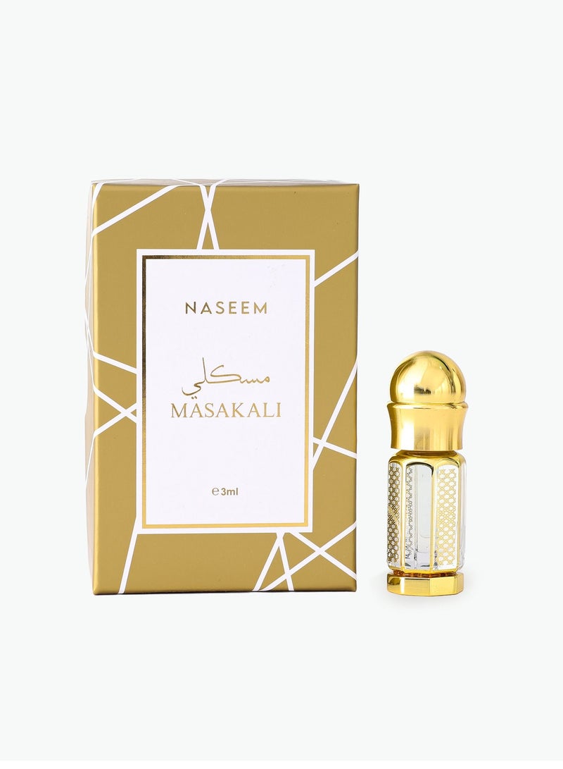 نسيم زيت عطري ماساكالي 3 مل عطار - عطر مركز يدوم طويلاً للرجال والنساء - Image 1