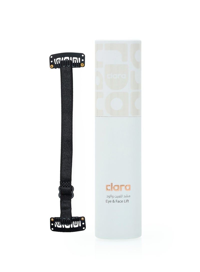 CLARA Face & Eye Lift Band – Adjustable Stretch Lifting Strap with Clips – Reusable Instant Face Tightening Tool - Image 1