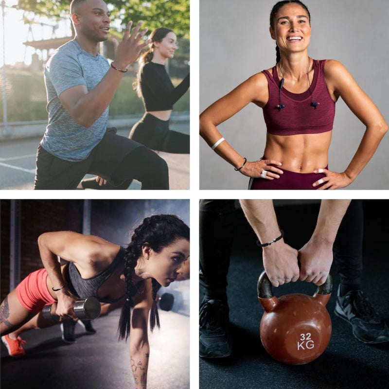 Sportybella Fitness Bracelet, Motivational Dumbbell Charm Adjustable Bracelet for Men & Women, Exercises Weightlifting, Sports Fitness, Personal Trainer Gift - Image 5