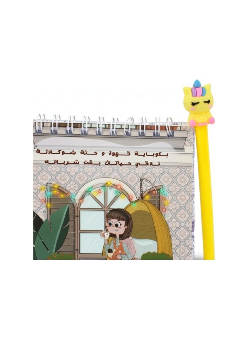 قائمة مهام القهوة والشوكولاتة مع قلم - Image 3