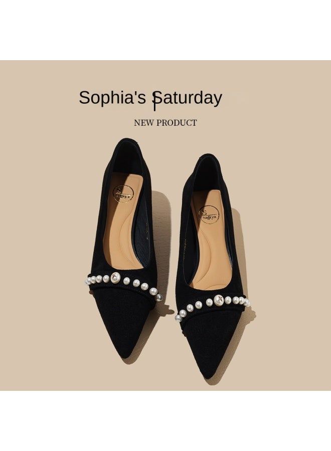 SAFIYA Saturday's 2025 Spring/autumn New Fashion Shoes, Women's Low-cut Commuter Flats, Versatile Casual Shoes For Women - Image 2