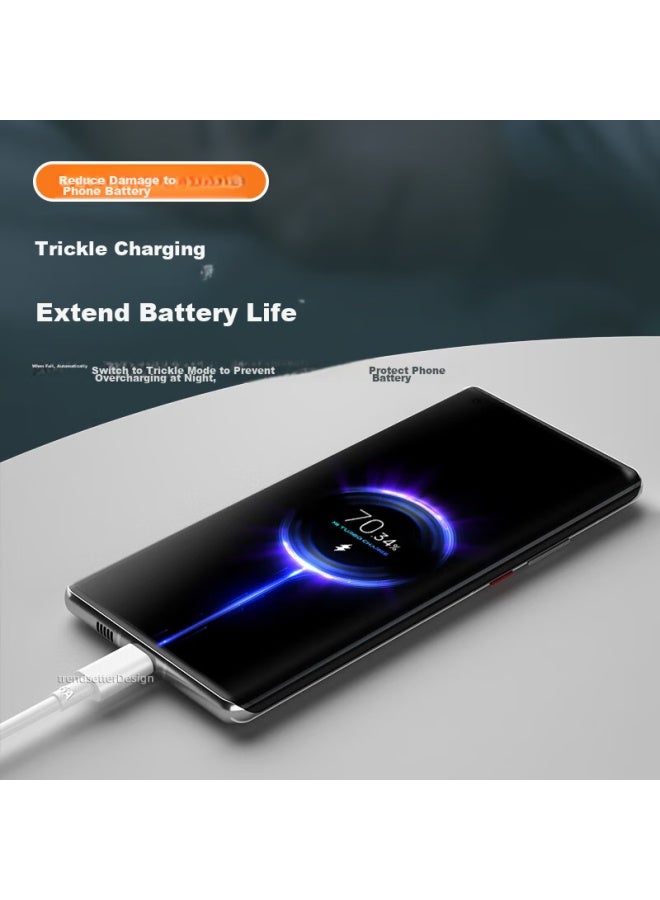 trendsetter كابل شحن لهواتف شاومي، 2 متر، متوافق مع شاومي 15/15 برو/ريدمي تيربو 3/نوت 14 برو+/13 ألترا/k80/70e - Image 4