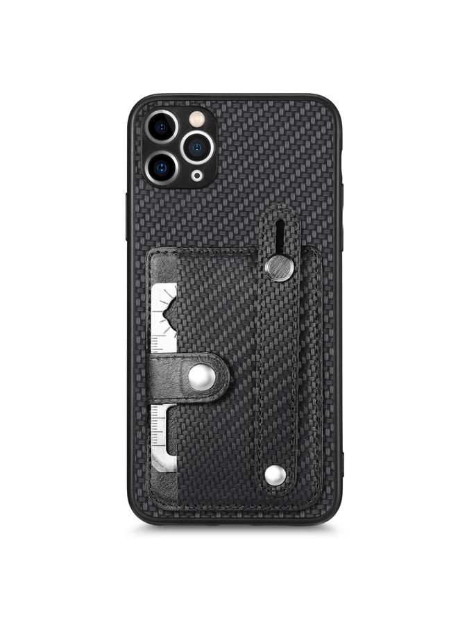 S-TOP Case For iPhone 11 Pro Max Wristband Kickstand Card Wallet Back Cover Phone Case with Tool Knife - Image 1
