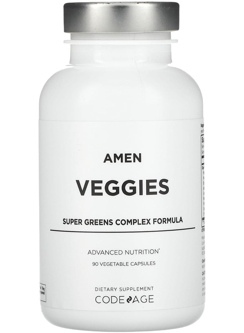Codeage Amen, Veggies, 90 Vegetable Capsules