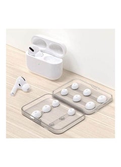 NIBEMINENT 12-Piece Replacement Ear Buds For AirPods Pro White  - Image 5