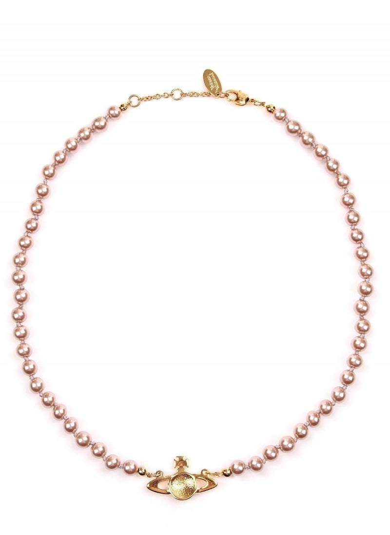Vivienne Westwood Vivienne Westwood Pearl Saturn Short Necklace  - Image 3