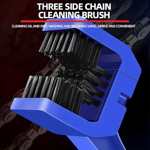 Oblivion Plastic Chain Cleaner Brush-Multi-Purpose Bike Chain Brush Cleaning Tool for Motorcycles&Cycles,Durable Soft&Long Bristles Ideal for Quick Cleaning of Cycles&Bicycles Maintenance (Pack of 2) - Image 4