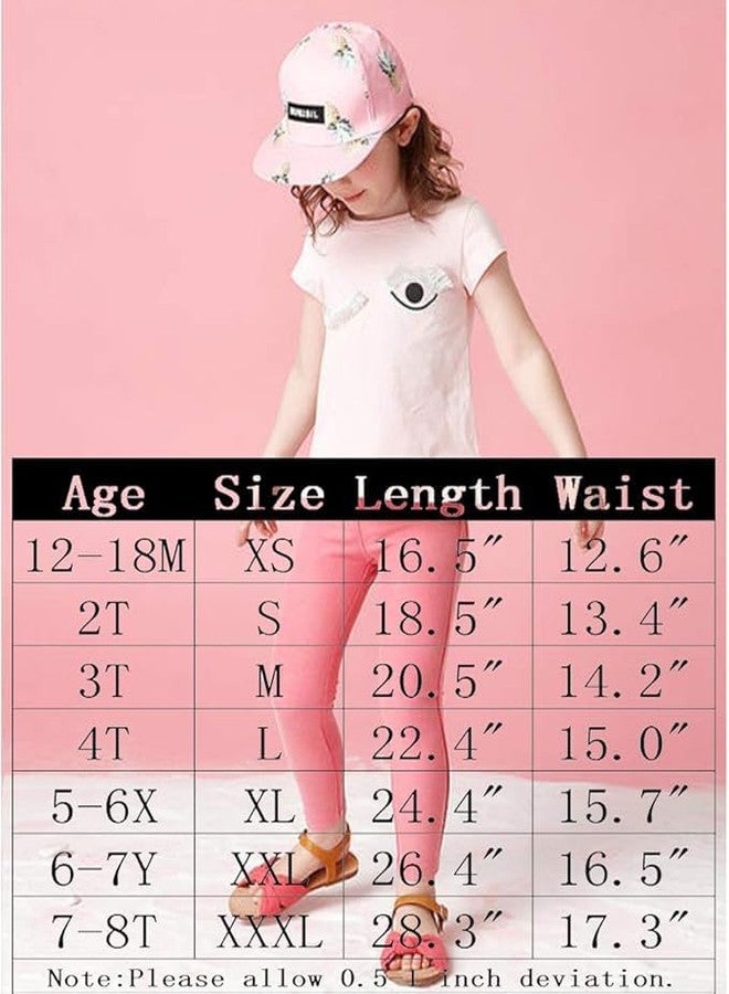 DACSOIT Toddler Girls Ruffle Leggings Cow Printed Flare Pants Bell Bottoms 3-4T - Image 5