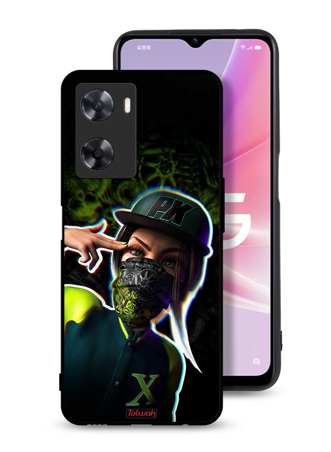 Tolwak Oppo A77s Protective Case Cover Girls Aesthetic Art - Image 1