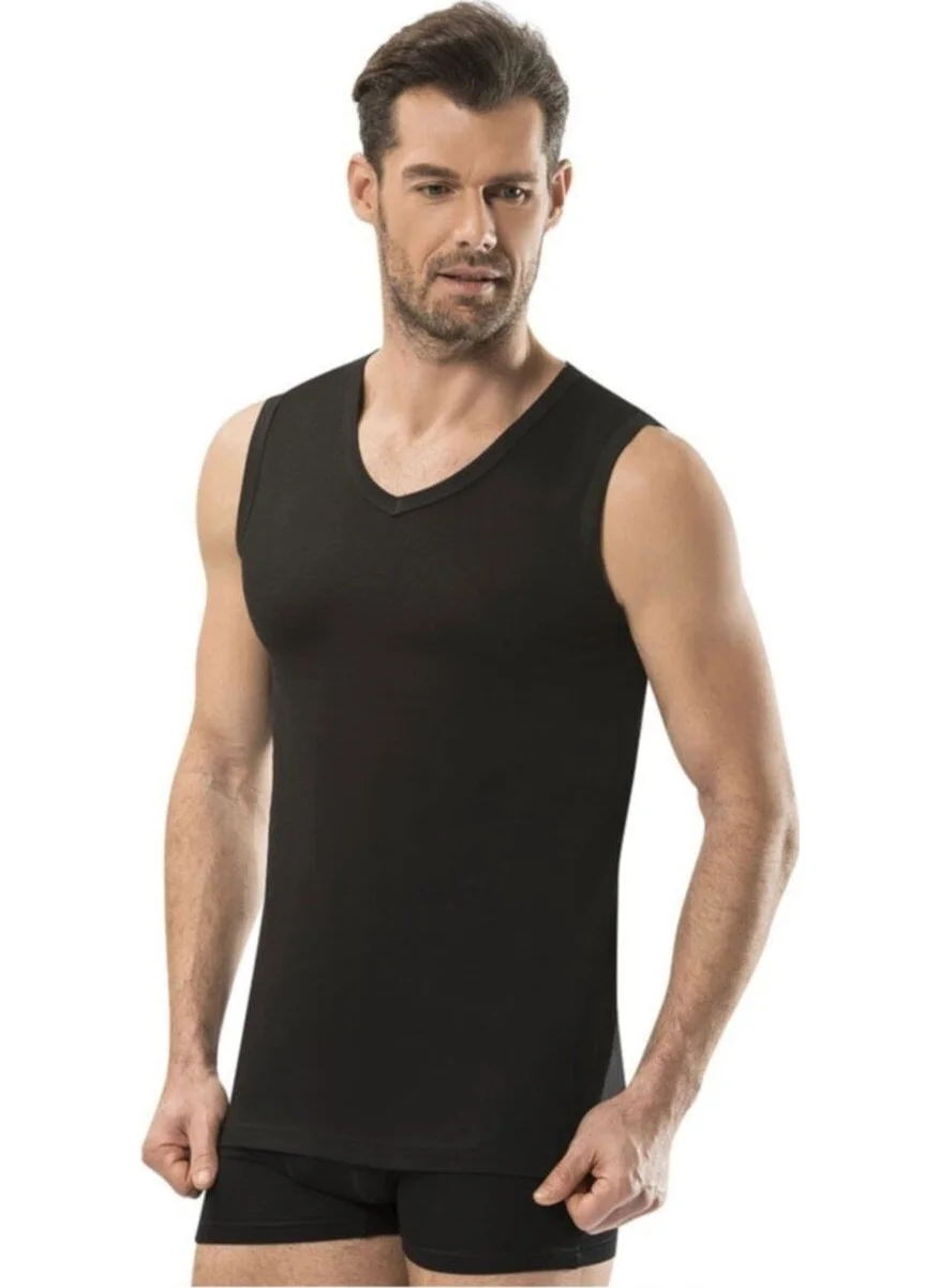 Jiber Men's V-Neck Zero Sleeve Undershirt 3-Pack - 115