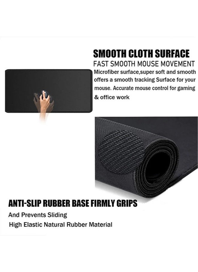 Generic - Anime Collection Mouse Pad, Non-Slip Mousepad, Anime Mouse Pad,HD thermal transfer Naruto or Yu-Gi-Oh, One Piece, etc. Large Mouse Pad, Extended Keyboard Mousepad with Non-Slip Base and Stitched Edge(40cm×80cm) - Image 1
