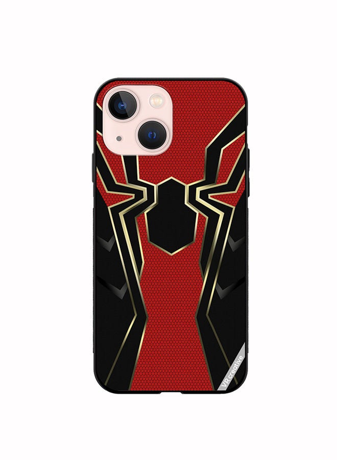 VR CREATIVE Protective Case Cover For Apple iPhone 14 Spiderman Vector Design Multicolour  - Image 1