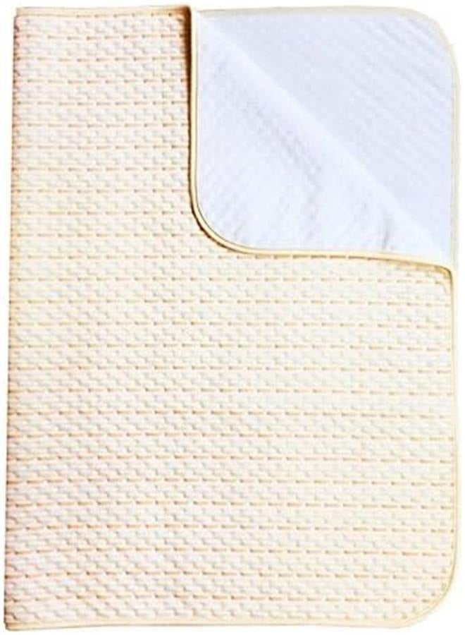 Waterproof Bed Pad Washable Mattress Protector 4 Layer Blanket Sheet Soft and Absorbent Urine Pads for Baby Toddler Children and Adults with Incontinence (50cm*70cm)  - Image 2