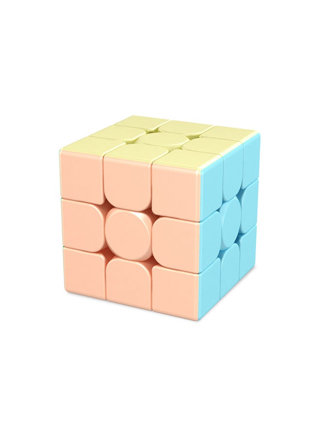 Magic Domain Enchantment Dragon Makala Dragon Color Three-order Fun Entry 2345 Pyramid Decompression Rubik's Cube Pink Educational Toy - Image 5