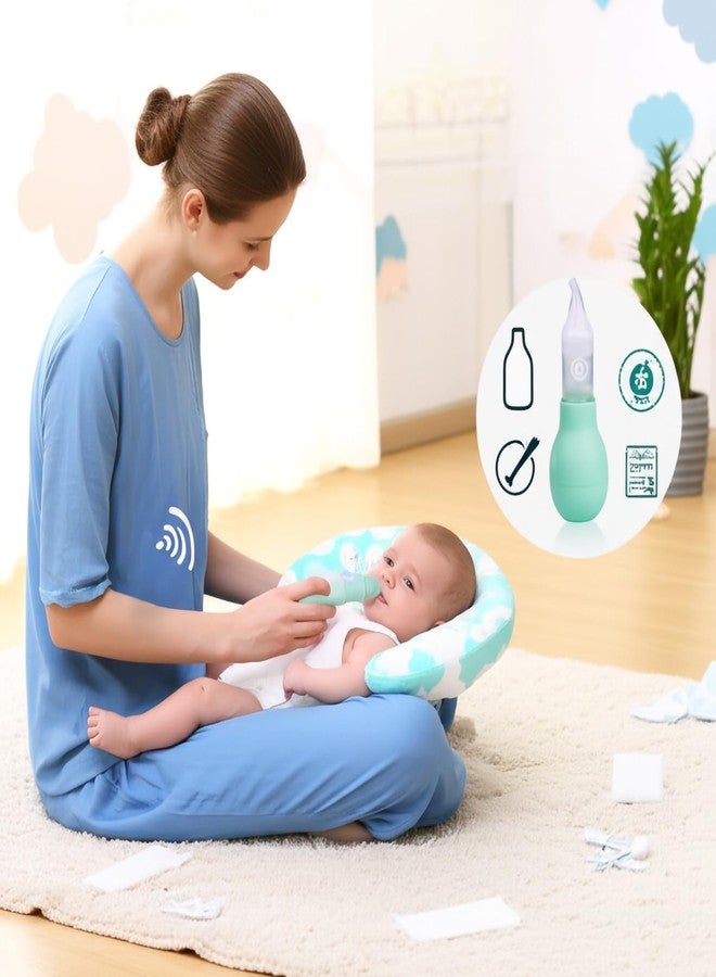 TARINI Baby Nose Picker, 1 Pc Baby Nasal Aspirator + 1 Pc Nose Tweezers – Soft Tip Anti-Backflow Nasal Cleaner, Portable Case for Newborns Infants Travel Diaper Bag - Image 3