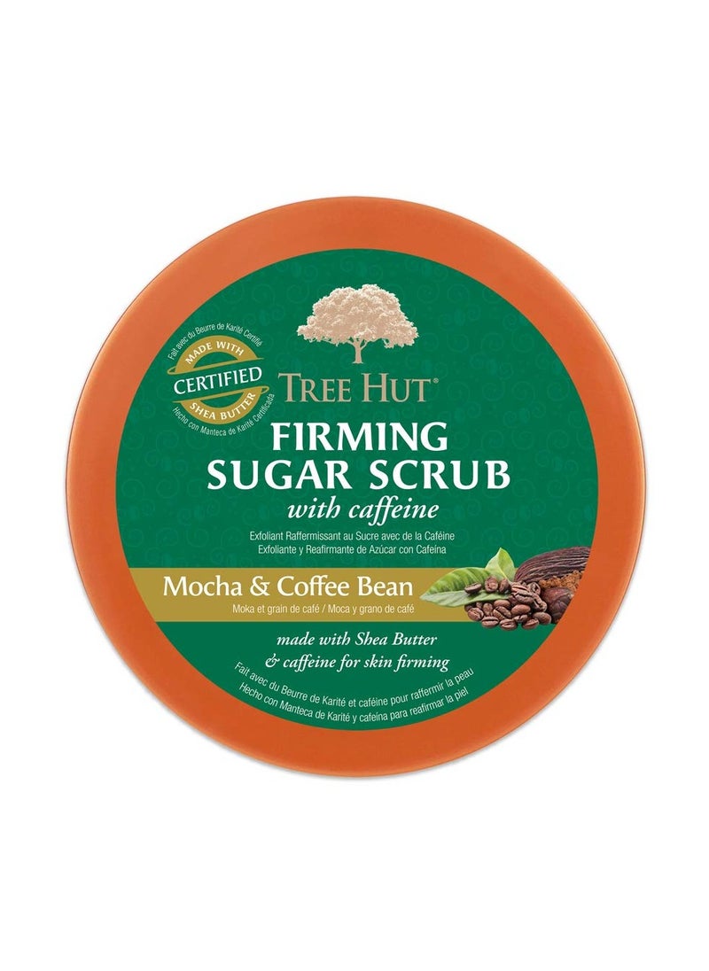 Tree Hut Tree Hut Ultra Hydrating and Exfoliating Sugar Scrub Mocha & Coffee Bean for Nourishing Essential Body Care, 18 Ounce 510g Made in USA  - Image 2