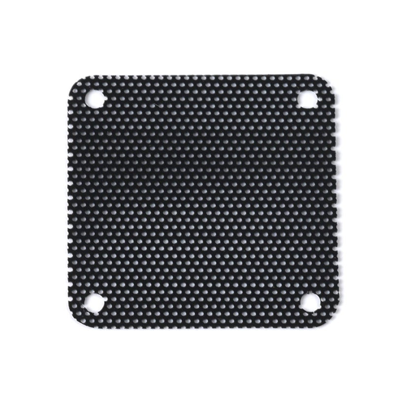 4x4cm Black PVC Computer Case Fan Filter Mesh Grills Guard Frame - Image 2