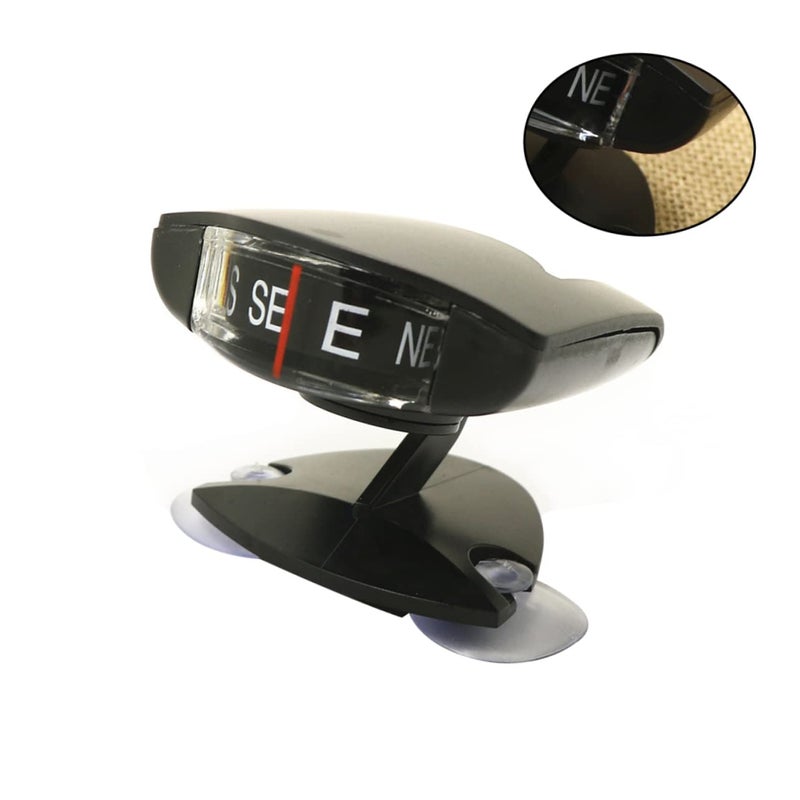 Suction Cup Car Dashboard Compass Navigation Tool Easy Mount Adhesive Ball - Image 3