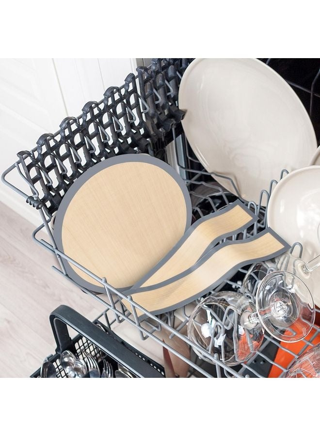 هومستر غير مريض السيليكون الخبز حصيرة للفصل الربيعي وعاء 9 بوصة ، ومنع الكعكة من الالتصاق إلى الأسفل والجانب ، سهلة تنظيف السيليكون حصيرة للكعكة الجبن وعاء - Image 4