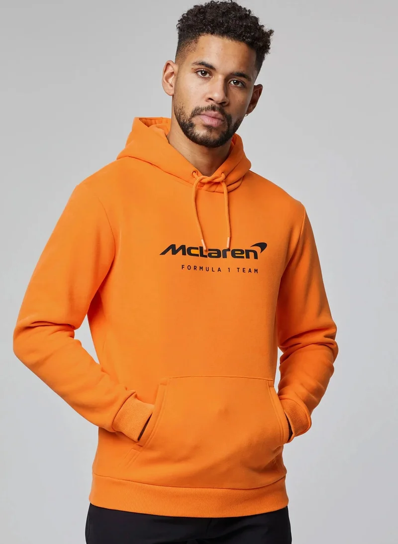 Mclaren Mens Team Core Essentials Hoodie