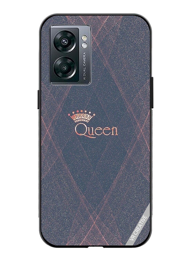 VR CREATIVE Protective Case Cover For OnePlus Nord N300 Queen Design Multicolour - Image 1