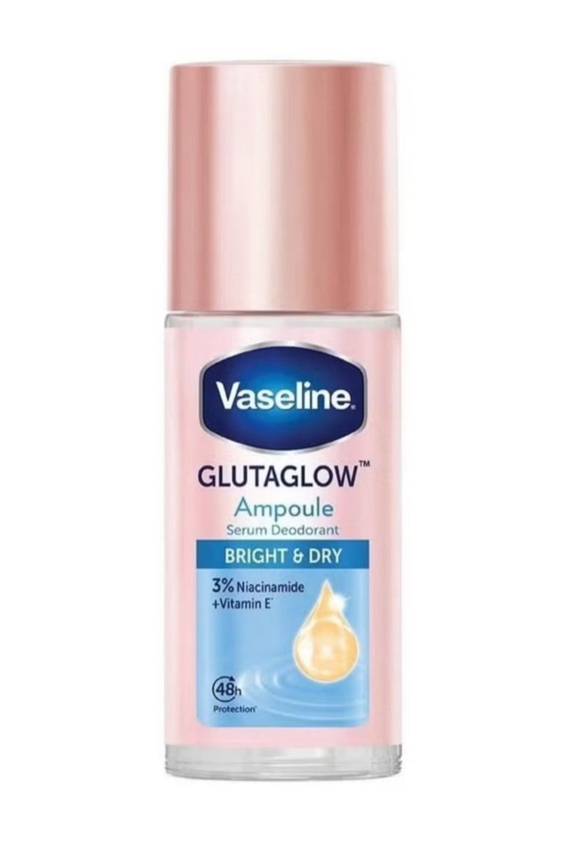 Vaseline GlutaGlow Bright & Dry Deodorant Ampoule - 45ml - Image 1