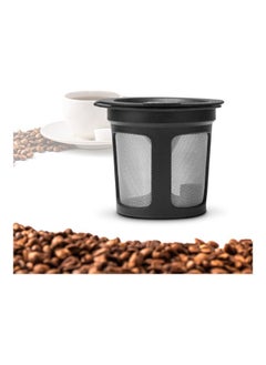 NIBEMINENT 8-Pack Of Coffee Capsules K Cup Refillable And Reusable Filters Enlarge Mesh Strainer Large Inlet For Keurig 2.0 and 1.0 Black 15.5*5.7*10cm  - Image 2