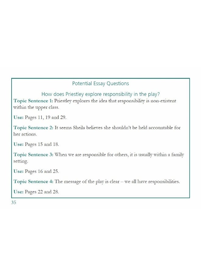 null - The Quotation Bank: An Inspector Calls GCSE Revision and Study Guide for English Literature 9-1 - Image 1