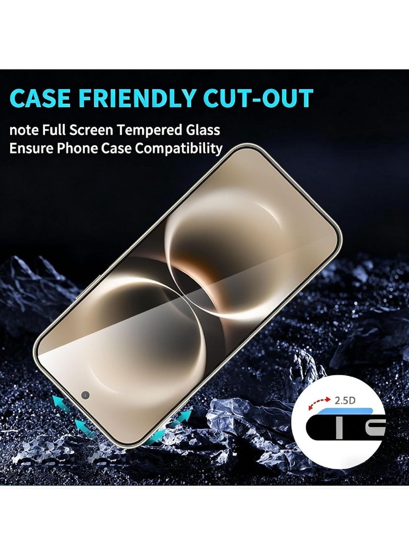 general Compatible with the Huawei Nova 15 Max; [2+2 Set] Screen Protector and Camera Lens Protector; 9H Hardness High-Definition Scratch-Resistant Tempered Glass Screen Protector - Image 4