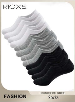 6 Pairs(2 Black, 2 Gray, 2 White)