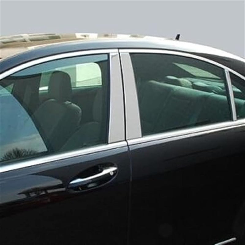 Wivplex غطاء تريم نافذة فضي Wivplex 6 قطع لطراز S-Class W221 - Image 4