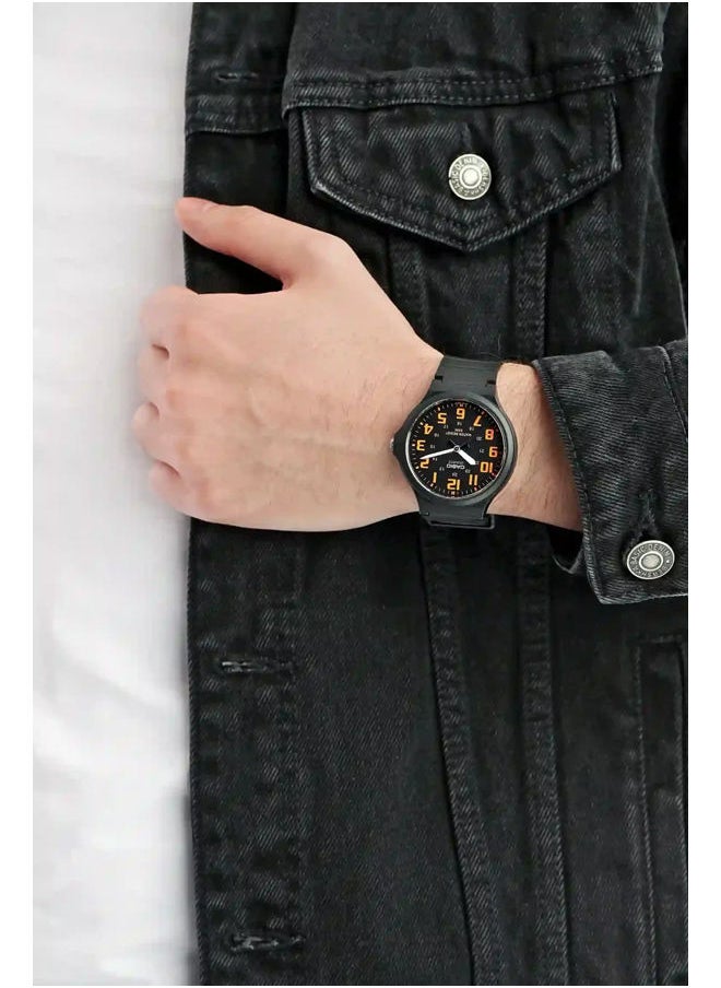 CASIO - Resin Analog Watch MW-240-4BVDF - Image 1