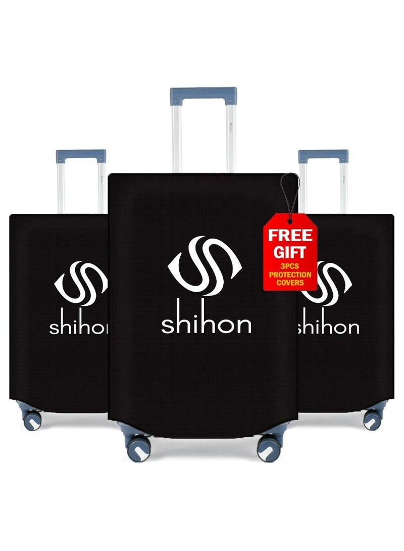 Shihon PP Unbreakable Luggage Set of 3pcs Grey Color - Image 2
