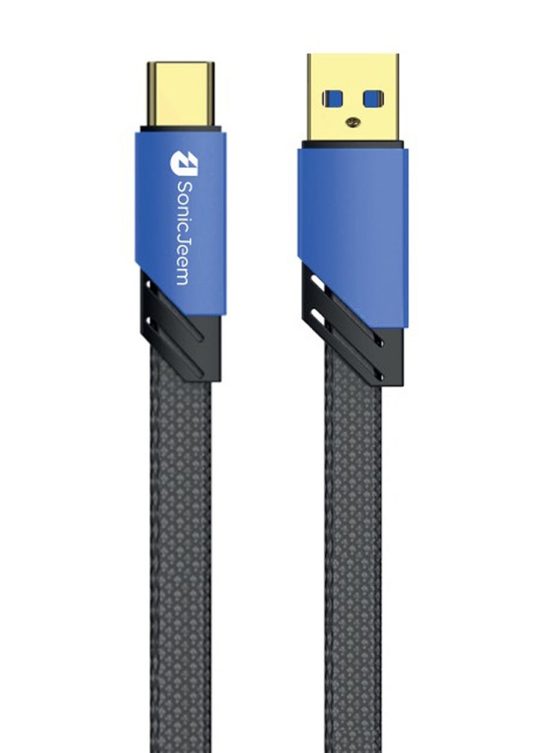 SONIC JEEM Zinc Alloy Super Data Cable Type-c SJ113B - Image 1
