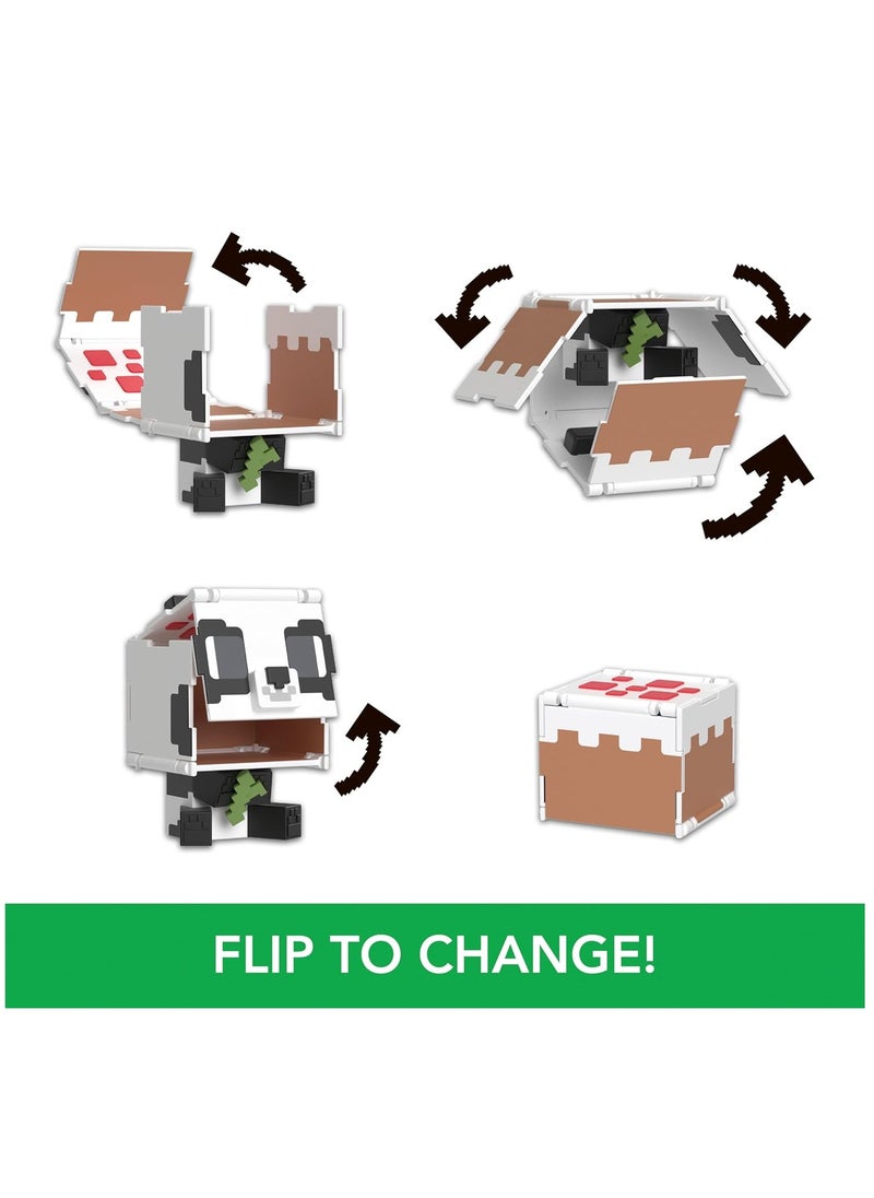 MINECRAFT - Minecraft Flippin Figure - Panda - Image 1