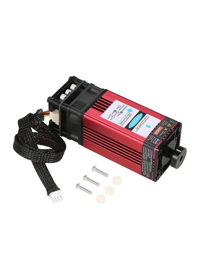 Generic 20W Laser Module 450nm Engraving Laser Head Adjustable Focal Length High Precision Engraving Plastic Leather Wood Acrylic for Laser Engraving Machine CNC Router Cutting Machine  - Image 5