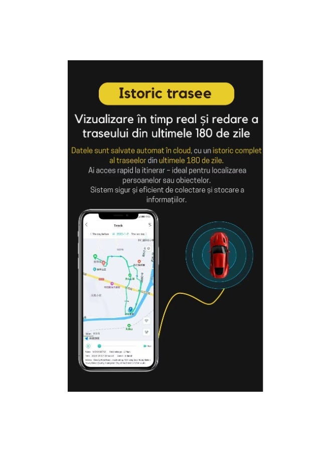 والالا جهاز تتبع GPS بتقنية 4G مع بطارية 10000 مللي أمبير/ساعة | تحديد الموقع في الوقت الفعلي في وضع الاستعداد لمدة 180 يومًا لإدارة المركبات والأساطيل | مقاوم للماء IP67 مع مغناطيس قوي وتنبيهات سياج جغرافي | خريطة ثلاثية الأبعاد ومراقبة السرعة - Image 2