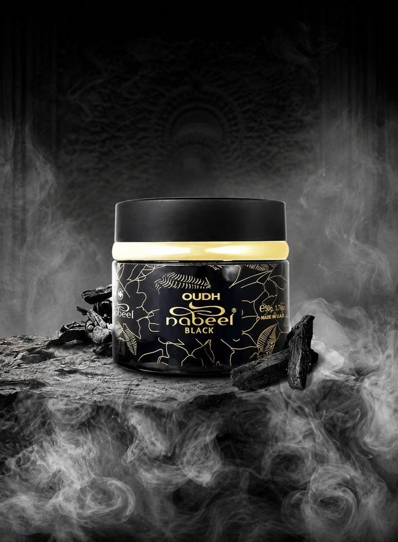 Nabeel Pack of 4 Ultimate Oudh Bakhoor Incense Collection Nasaem, Black, Nabeel & Mamul Luxurious Long-Lasting Arabic Home Fragrance - Image 5