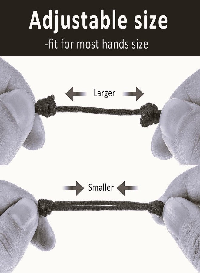 SUSVIJ BLACK THREAD LEG Pack of 1 THREAD (Black Knot, 1) - Image 5