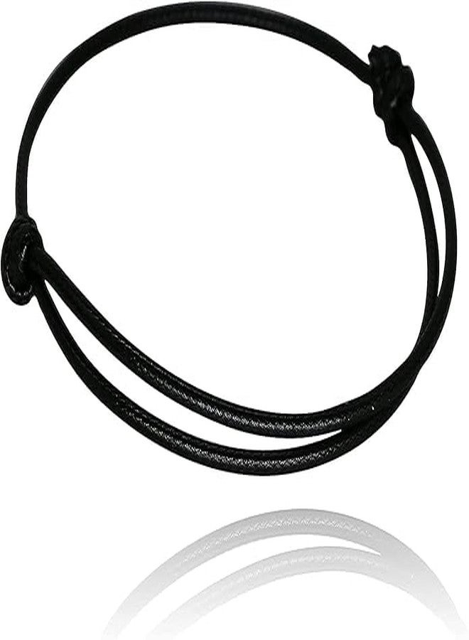 SUSVIJ BLACK THREAD LEG Pack of 1 THREAD (Black Knot, 1) - Image 1