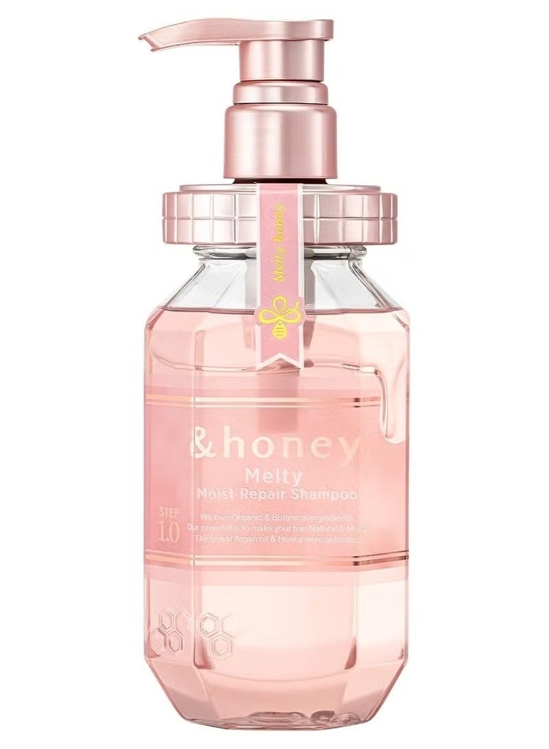 &Honey Melty Moist Set of 3 - Shampoo 440 ML, Treatment 440 ML & Hair Oil 100 ML - Image 3